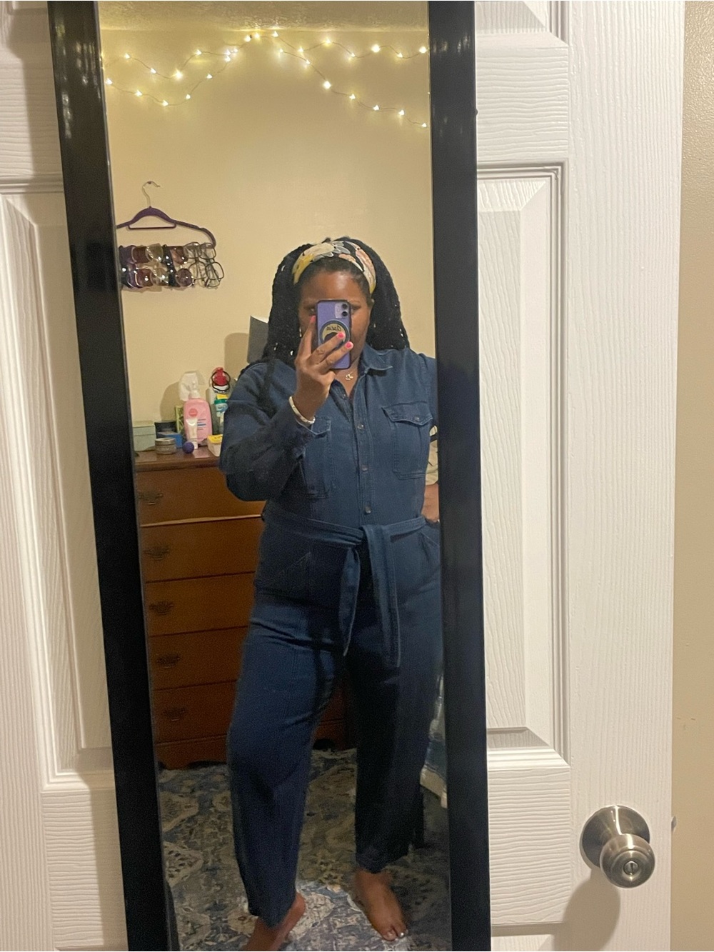 Banana Republic Denim Utility Jumpsuit